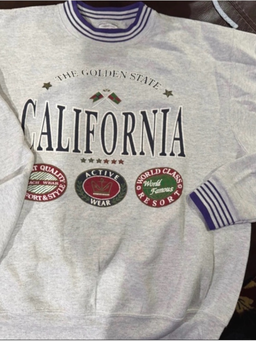 California grey crewneck sweatshirt Size XL
